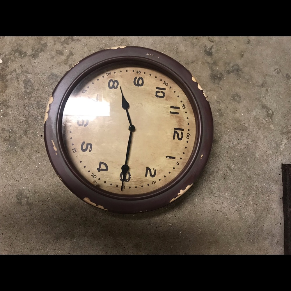 Pottery Barn Wall Clock